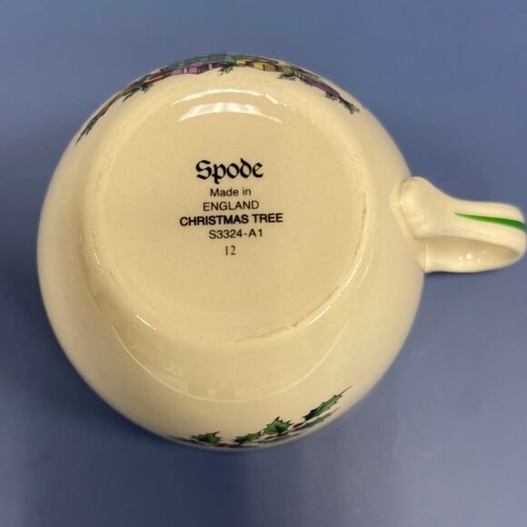 Spode Christmas Tree Cup & Saucer. KK148 - Picture 5 of 6